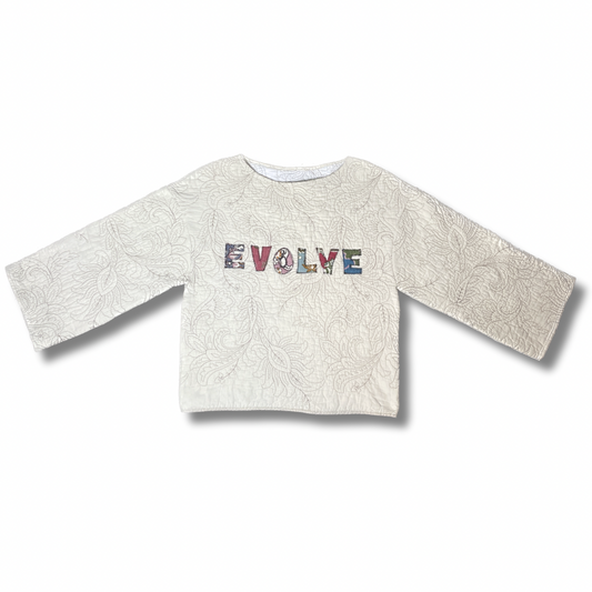 Quilted Evolve Crewneck