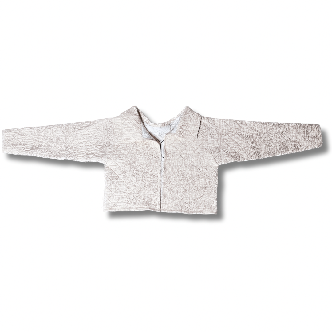 Quilted Evolve Shawl Collar Cardigan