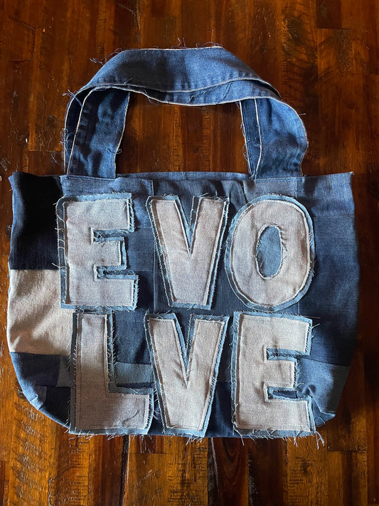 Evolve Denim XL Tote