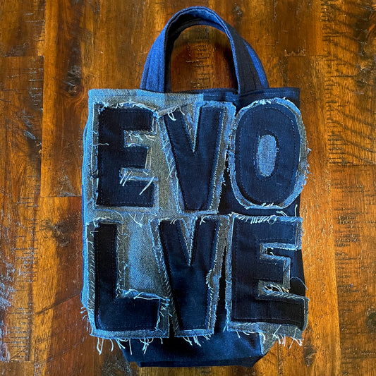 Evolve Denim Bucket Bag